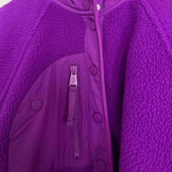 FREE PEOPLE Movement Hit The Slopes Pullover in Vivid Violet Size Medium - Picture 8 of 15